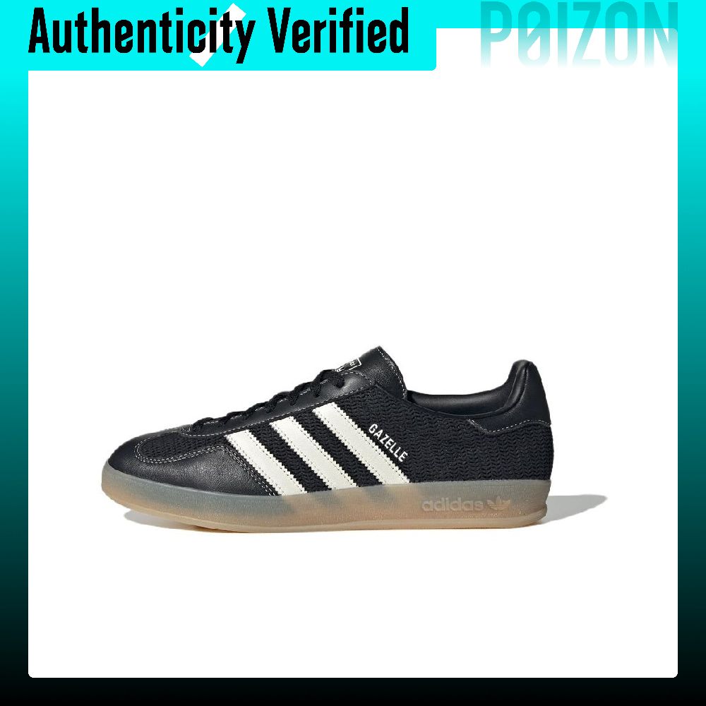 Adidas Shoes Gazelle - อาดิดาส ออริจินัลส์ กาเซลล์ อินดอร์รองเท้าสเก็ตบอร์ดแบบโลว์ท็อป ยูนิเซ็กส์ สีดำ