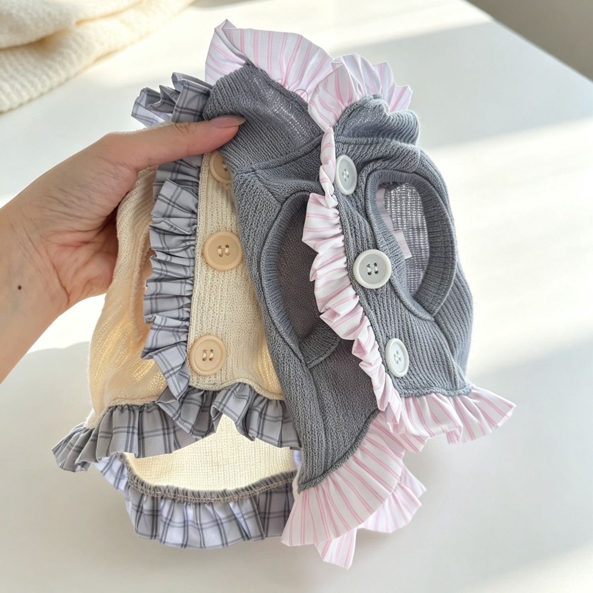 เสื้อแจ็คเก็ตมีฮู้ดสำหรับสัตว์ - Lace Teddy Lingerie บทวิจารณ์และราคา